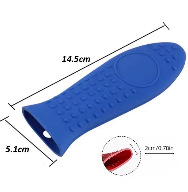 Silicone Handle Sleeve - Blue